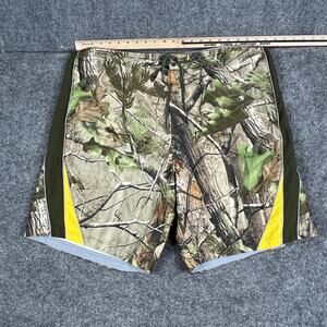 Team RealTree Camo Athletic Shorts Mens 40 Hunting Performance Drawstring